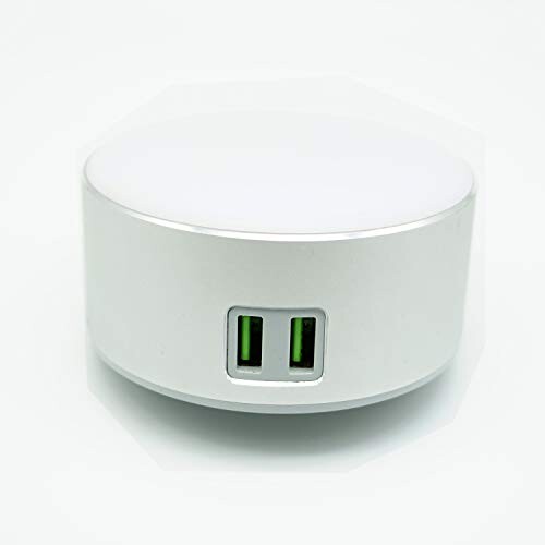 Lampe de chevet intelligente, commande tactile simple, luminosité à trois  niveaux, deux ports de chargement USB intelligents