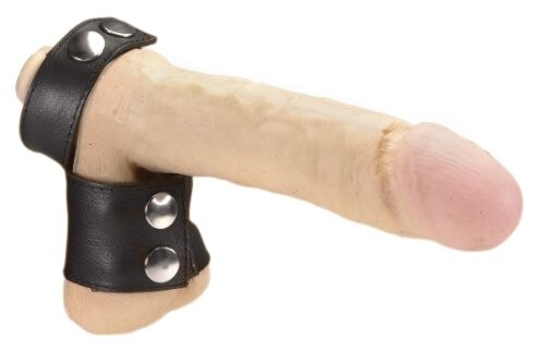 Ballstretcher et Cock Ring Cuir