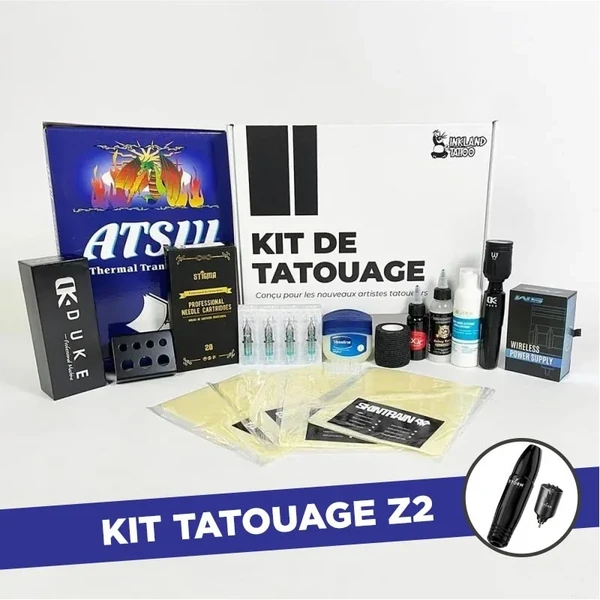 Kit tatouage Z2 - Machine Rotative à Batterie