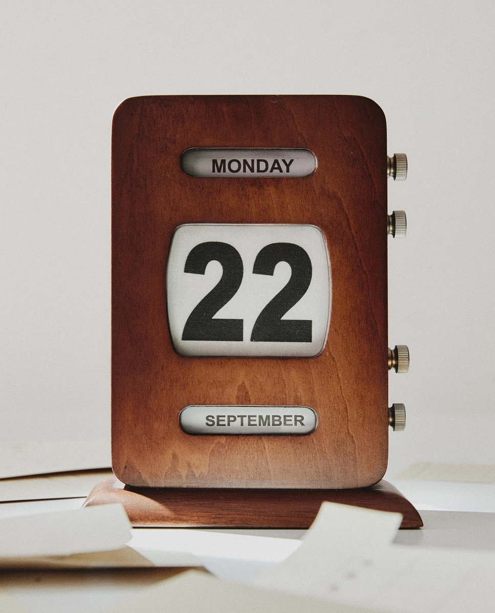 CALENDRIER DE TABLE MANUEL