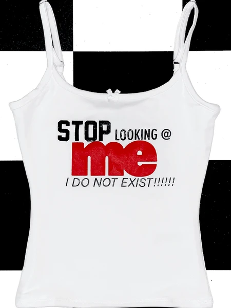 SWEET LORD O'MIGHTY! I DO NOT EXIST FITTED TANK IN WHITE