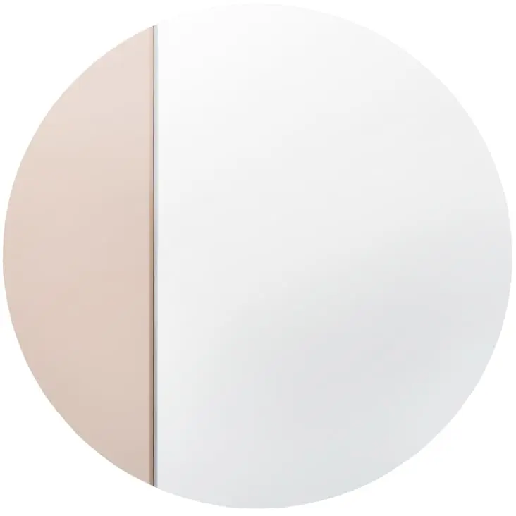 Miroir cuivre et transparent