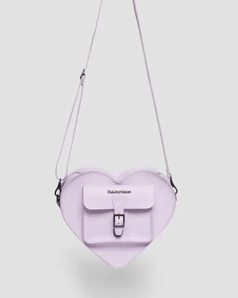 DR MARTENS Sac en cuir en forme de coeur