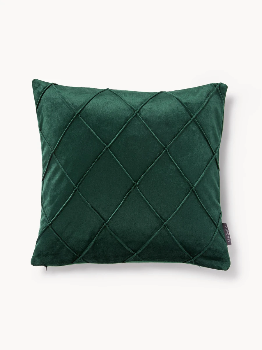 Housse de coussin en velours à relief Nobless | Westwing