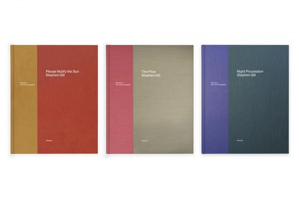 Limited 3 Book Set (signed copies)  The Pillar, Night Procession and Please notify the sun by Stephen Gill