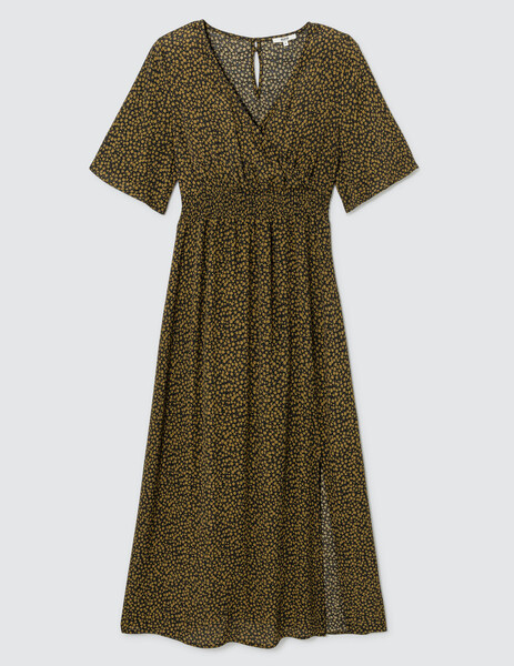 Robe longue imprimée