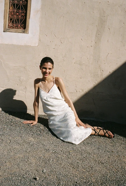 Robe satin Léonie