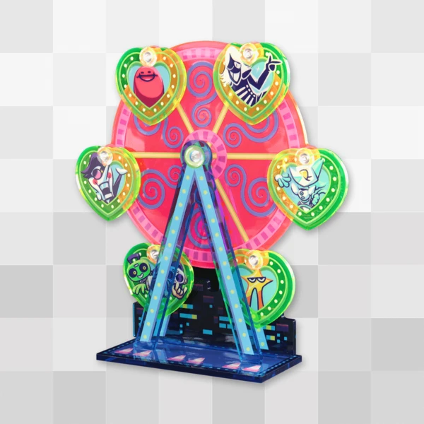 DELTARUNE - Cyber City Ferris Wheel Acrylic Standee
