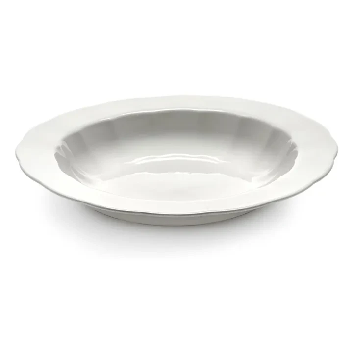 Assiettes creuses Silhouette, Sergio Herman - Set de 4 | Blanc