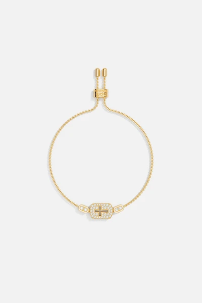 Bracelet Ajustable Médaille Croix