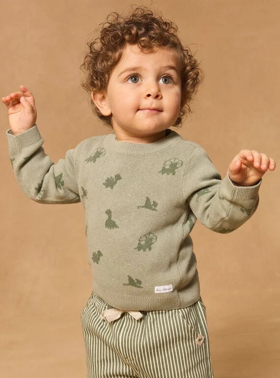 Pull dinosaures | Garçon | Sergent Major