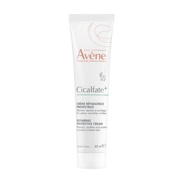 CICALFATE+ - Crème Réparatrice Protectrice - Visage et Corps - Peaux Sensibles Irritées, 40ml
