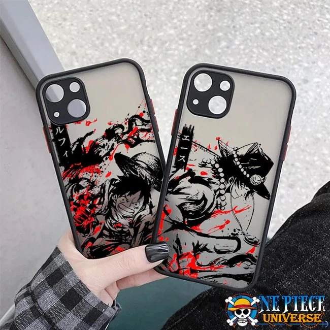 One Piece Comic Style Phone Case: ACE, Luffy and Zoro (12 Designs) | One Piece Universe Store
