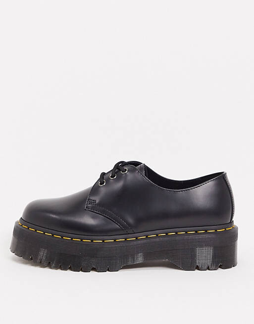 Dr Martens - Chaussures plateformes à 1461 3 paires d'oeillets