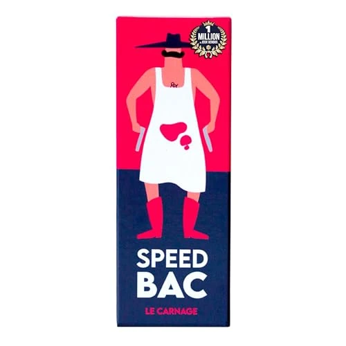 Speed Bac - Jeu de société Adulte - Rapide et délirant - 2 à 7 Joueurs - Jeu d'ambiance