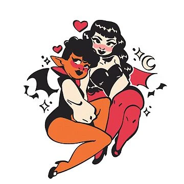 Vampires lesbiennes | Sticker