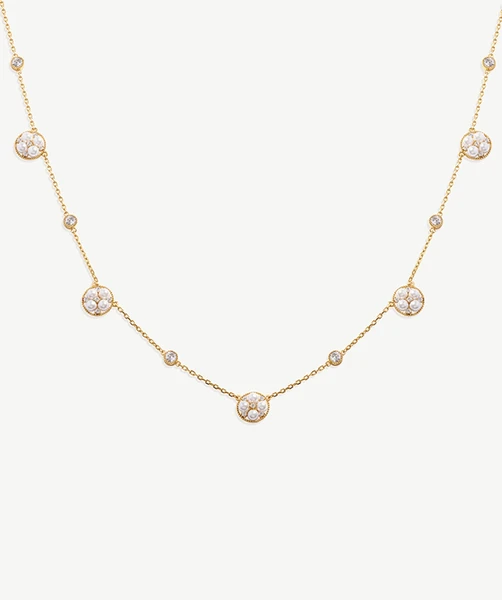 Bouquet Pearl Necklace