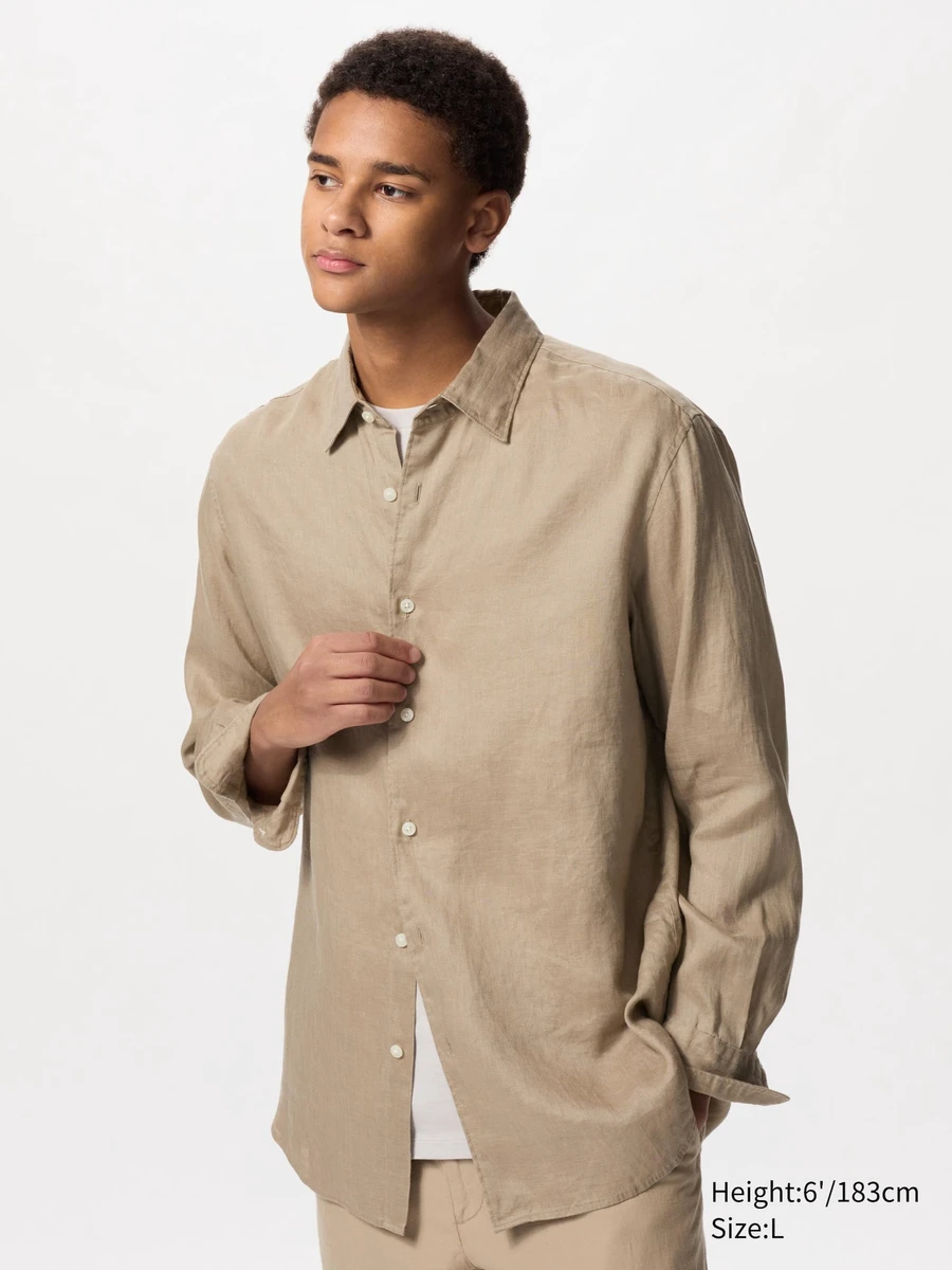 Chemise 100% lin premium