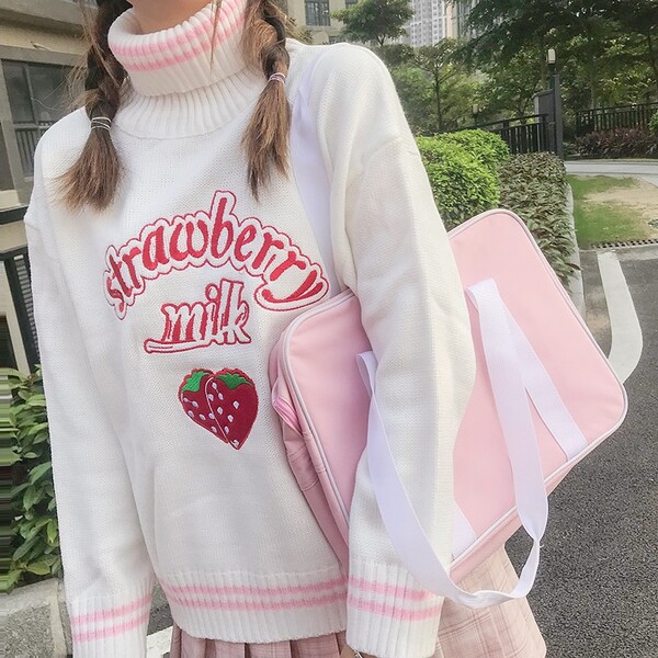 Cute Strawberry Sweater
