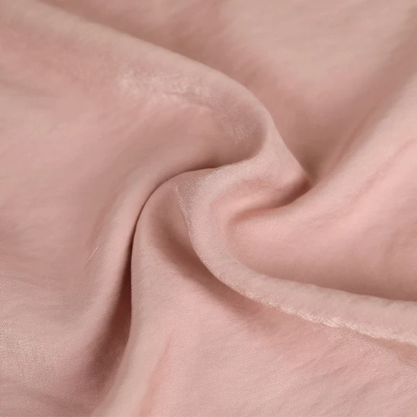 Tissu viscose Betty uni et irisé Vieux rose | Tissu pour couture d'habits fluide et léger