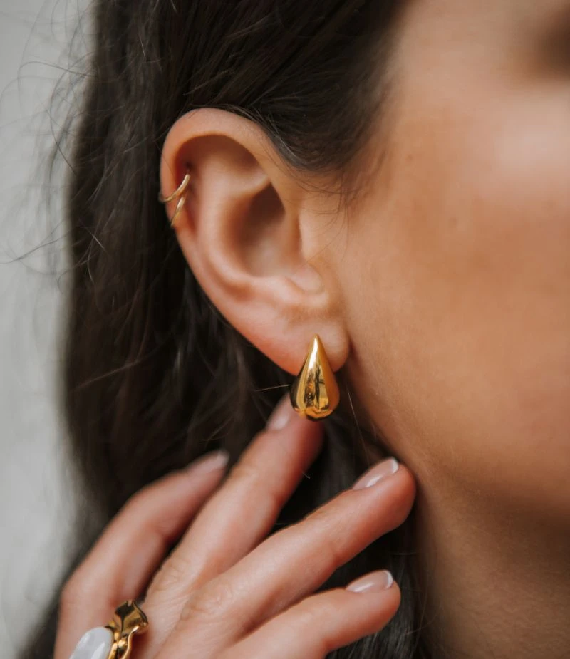 Bijoux Cailloux - boucles d'oreilles goutte