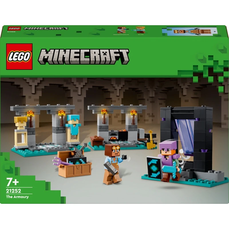 LEGO Minecraft 21252 L’Armurerie