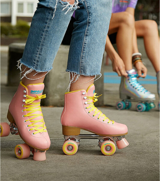Patins à roulettes - Impala Rollerskates Rose 