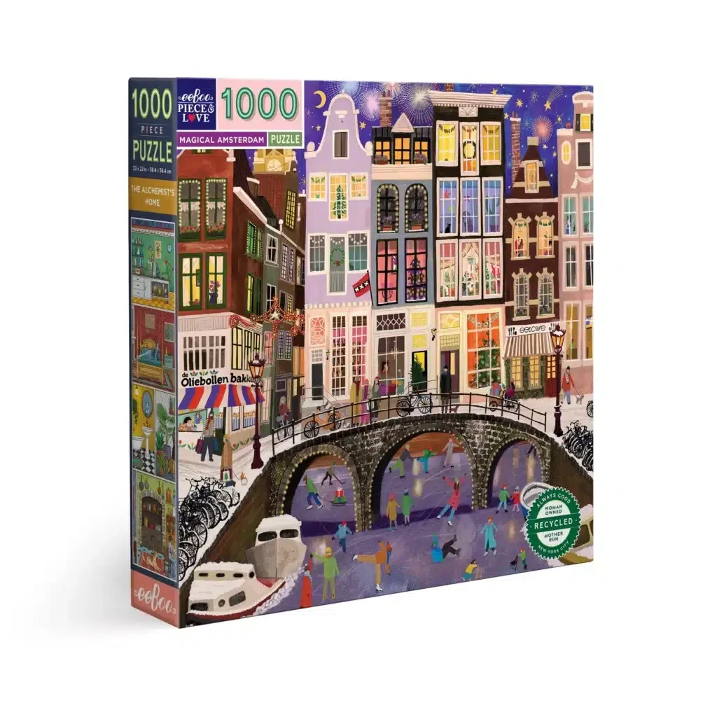 Puzzle Magical Amsterdam - 1000 pièces - Eeboo - Trevell