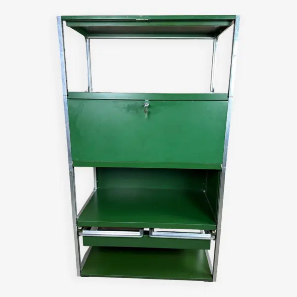 Meuble de rangement haut italien vintage 75&#x27;s par alberto rosselli pour facomet