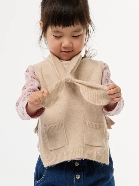 Ensemble pull + écharpe fine