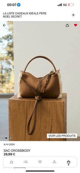 Sac à main bandoulière 