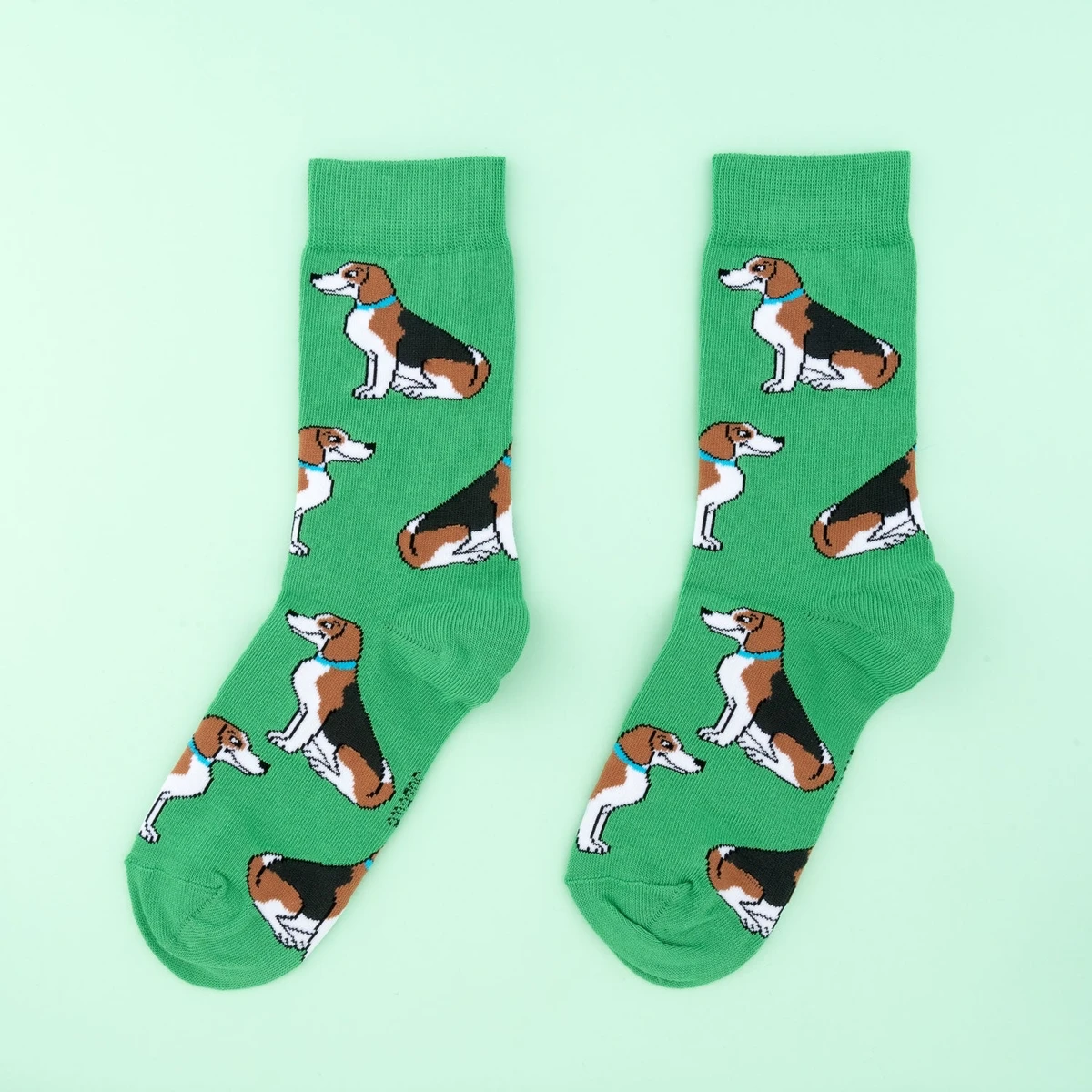Beagle Dog Patterned Socks