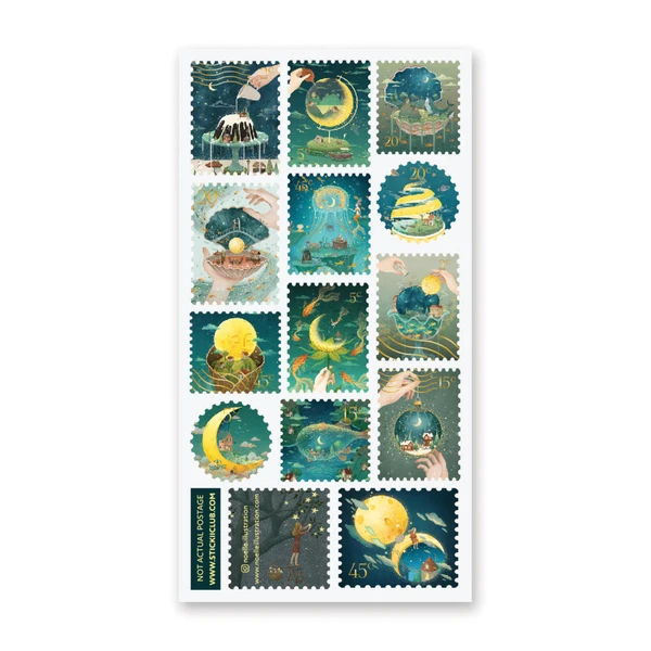 Radiant Moon Stamps