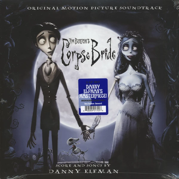 Danny Elfman LP: Tim Burton's Corpse Bride - Original Motion Picture Soundtrack (2-LP, Ltd.) - Bear Family Records