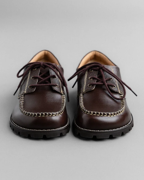 Orpheus - Barefoot Boat Shoe (Dark Brown)