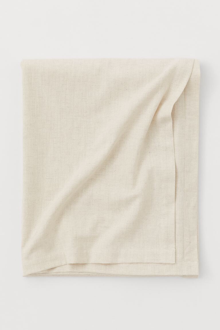 Nappe en lin mélangé