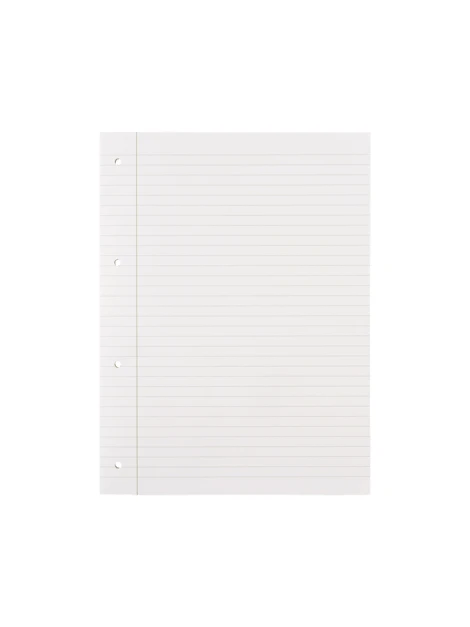 Bloc-notes A4 perforé | Papier. | White