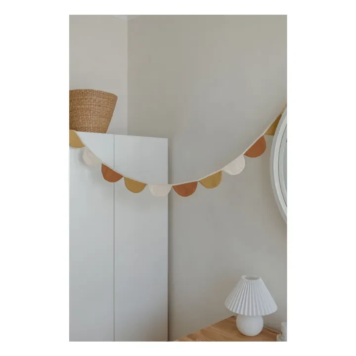 Soft Spot - Guirlande en coton bio - Terracotta | Smallable