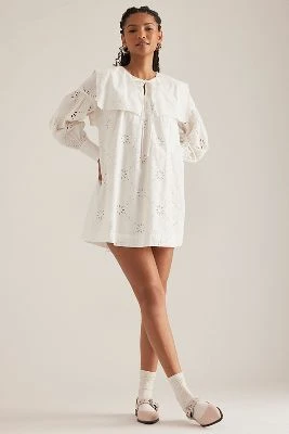 Robe Mini Smock Cassidy Prune Garance