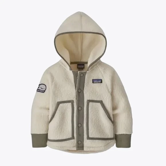 Veste Polaire Enfant Retro Pile - Natural