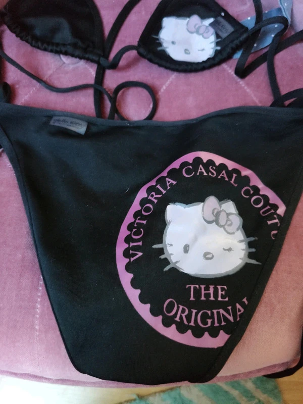 Maillot de bain 2 pièces Hello kitty
