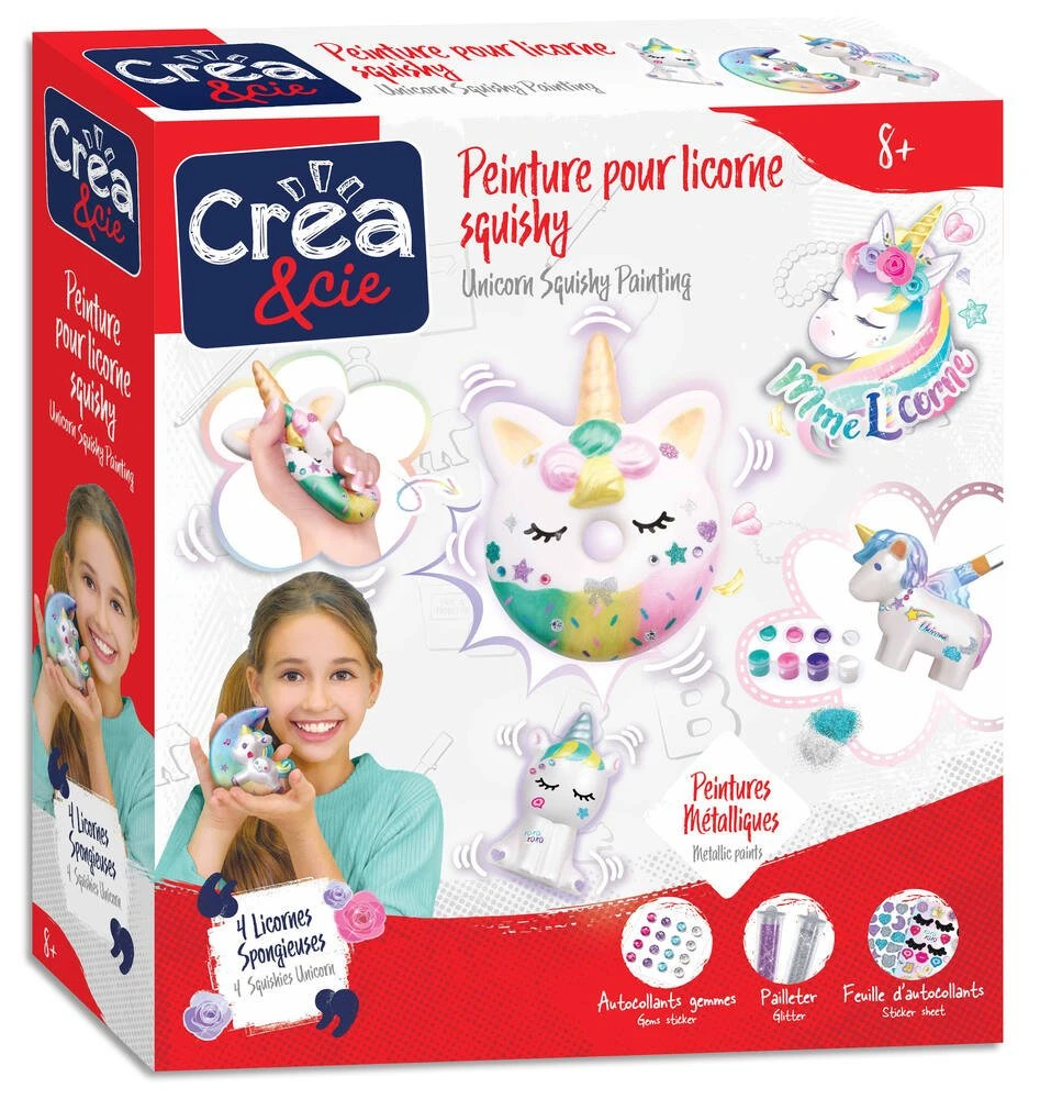 PEINTURE POUR LICORNE SQUISHY