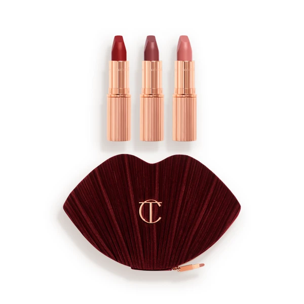 HOT LIPS BAG - MAKEUP BAG & LIP KIT