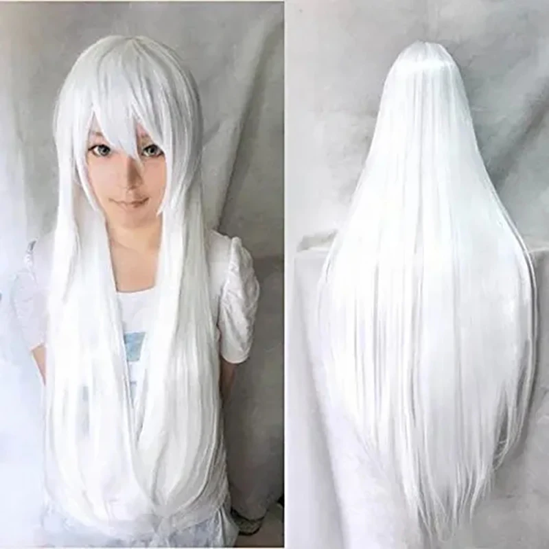 WHIMSICAL W – perruque de Cosplay synthétique longue et lisse pour femmes, perruque de fête en Costume, noir, rouge, ombré, blanc, résistante à la chaleur - AliExpress 200165144