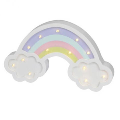 Veilleuse à Led Enfant "Arc en Ciel" 20cm Multicolore