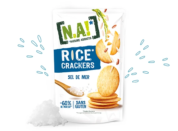 Rice Crackers Sel de Mer