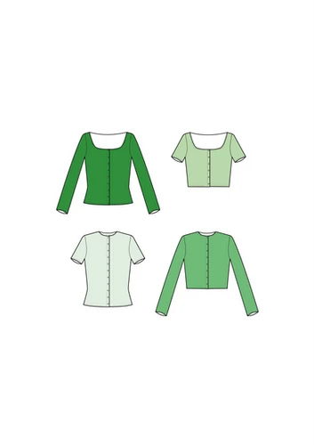 Patron pochette - Top Niki