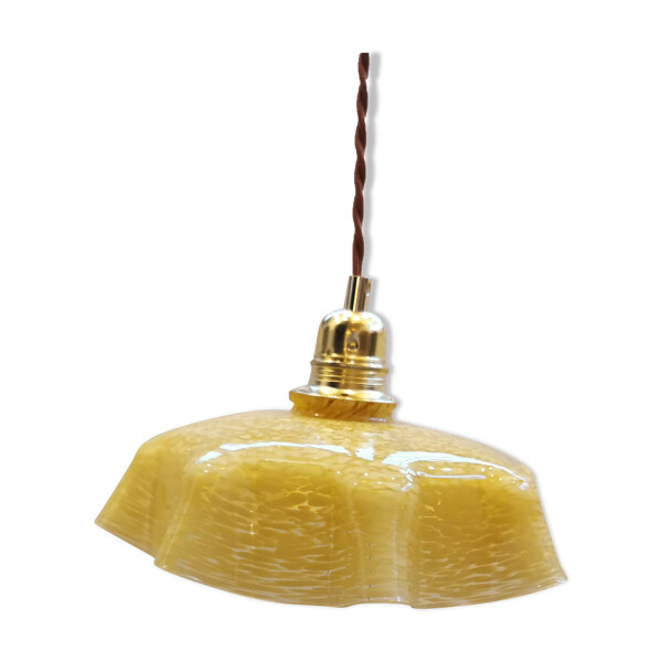 Suspension verre de clichy | Selency