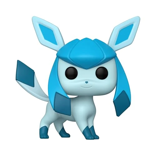 Funko Pop! Jumbo: Pokemon - Glaceon - Givrali - Figurine en Vinyle à Collectionner - Idée de Cadeau - Produits Officiels - Jouets pour Les Enfants et Adultes - Video Games Fans