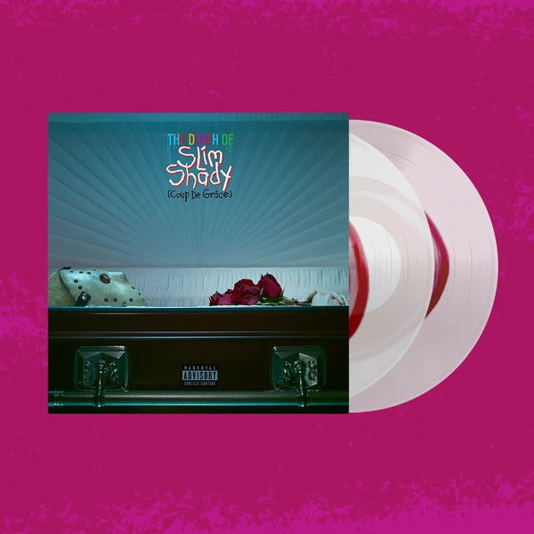 The Death of Slim Shady (Coup de Grâce) Blood Stain Clear Vinyl (Alter - Official Eminem Online Store